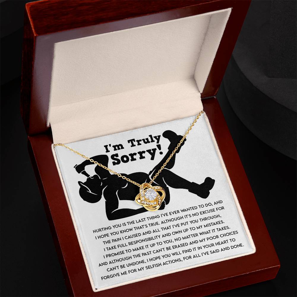 Sorry-Selfish Actions Necklace