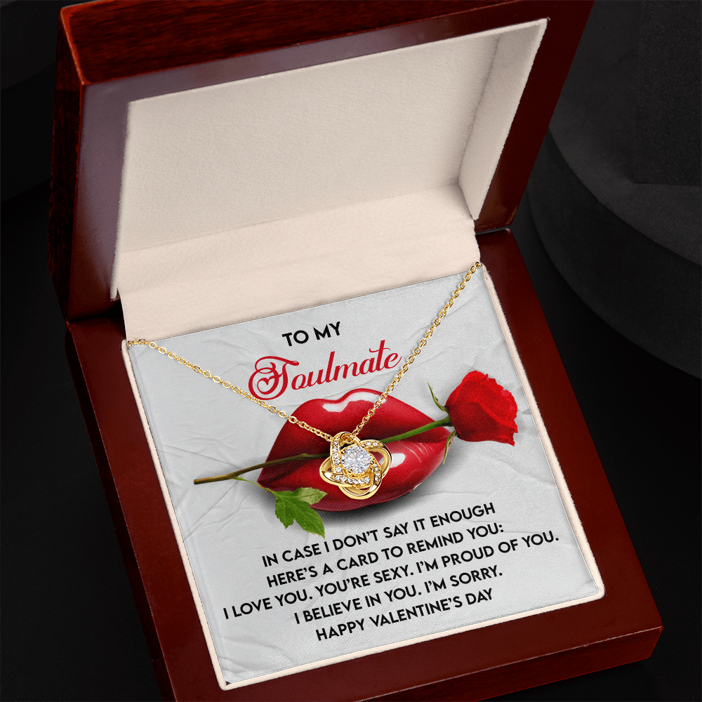 Soulmate-Don't Say It Necklace
