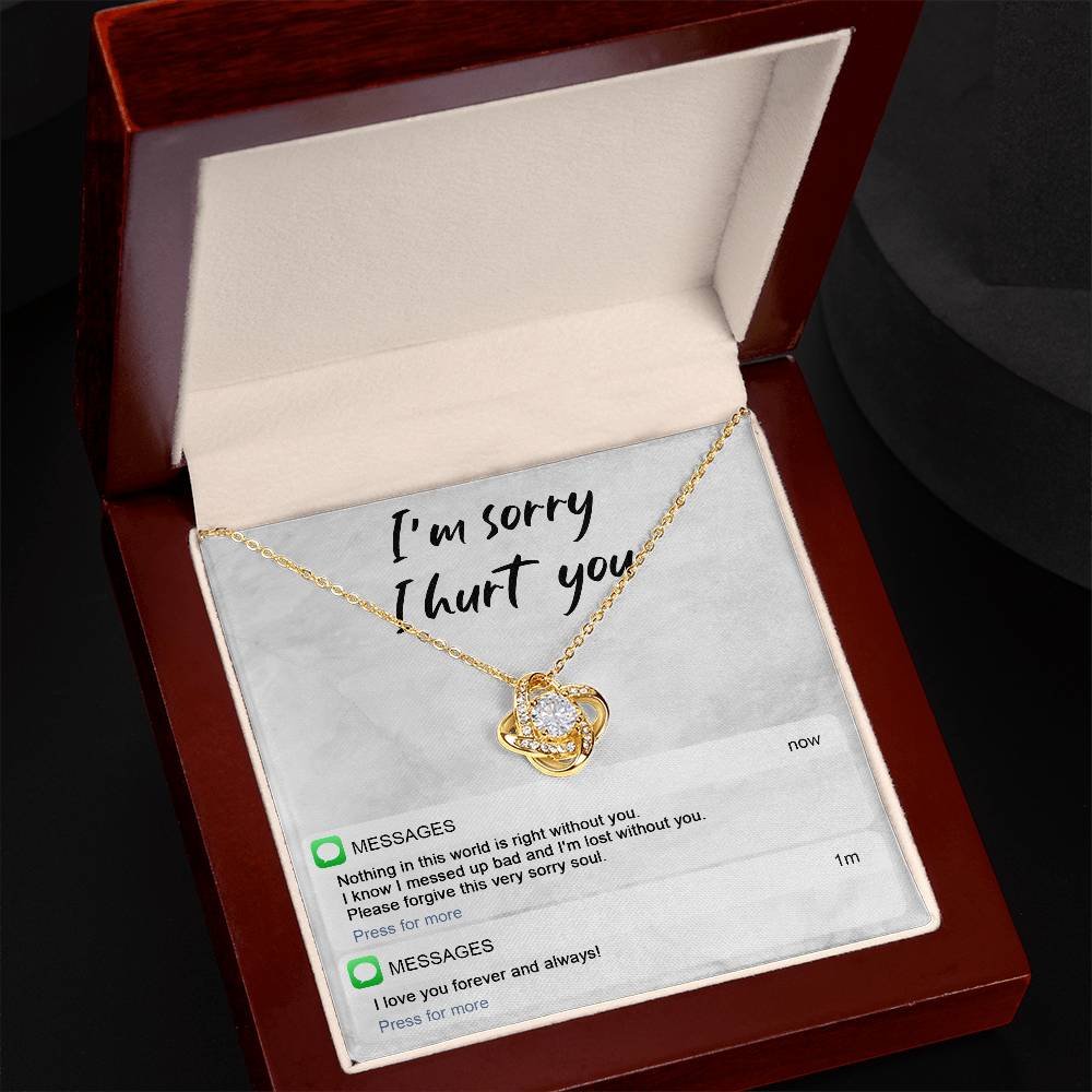 Sorry-Lost Without You Necklace
