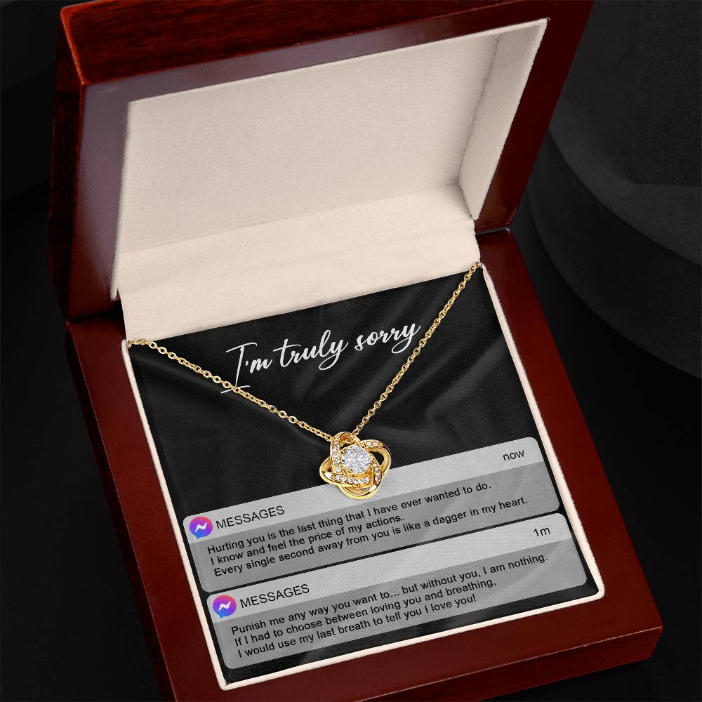 Sorry-Away From You Necklace