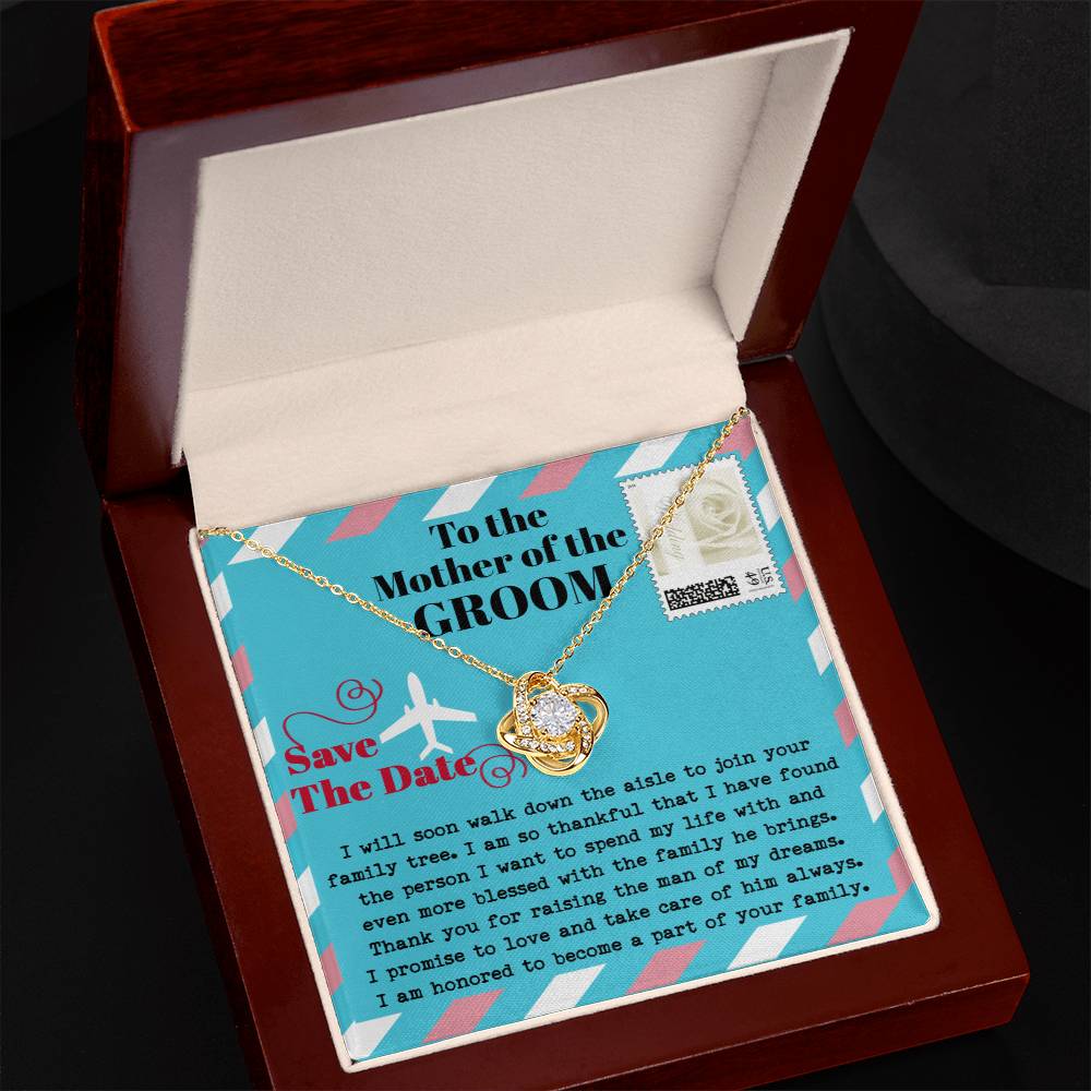Mom Of Groom-Down The Aisle Necklace