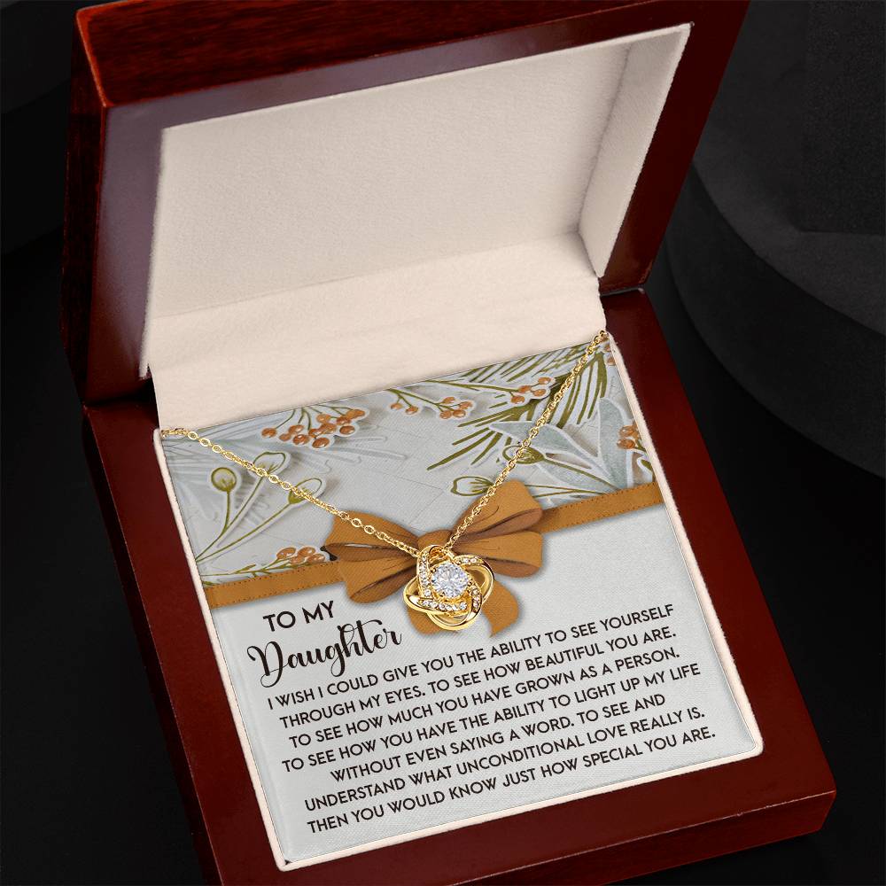 Daughter-Saying A Word Necklace