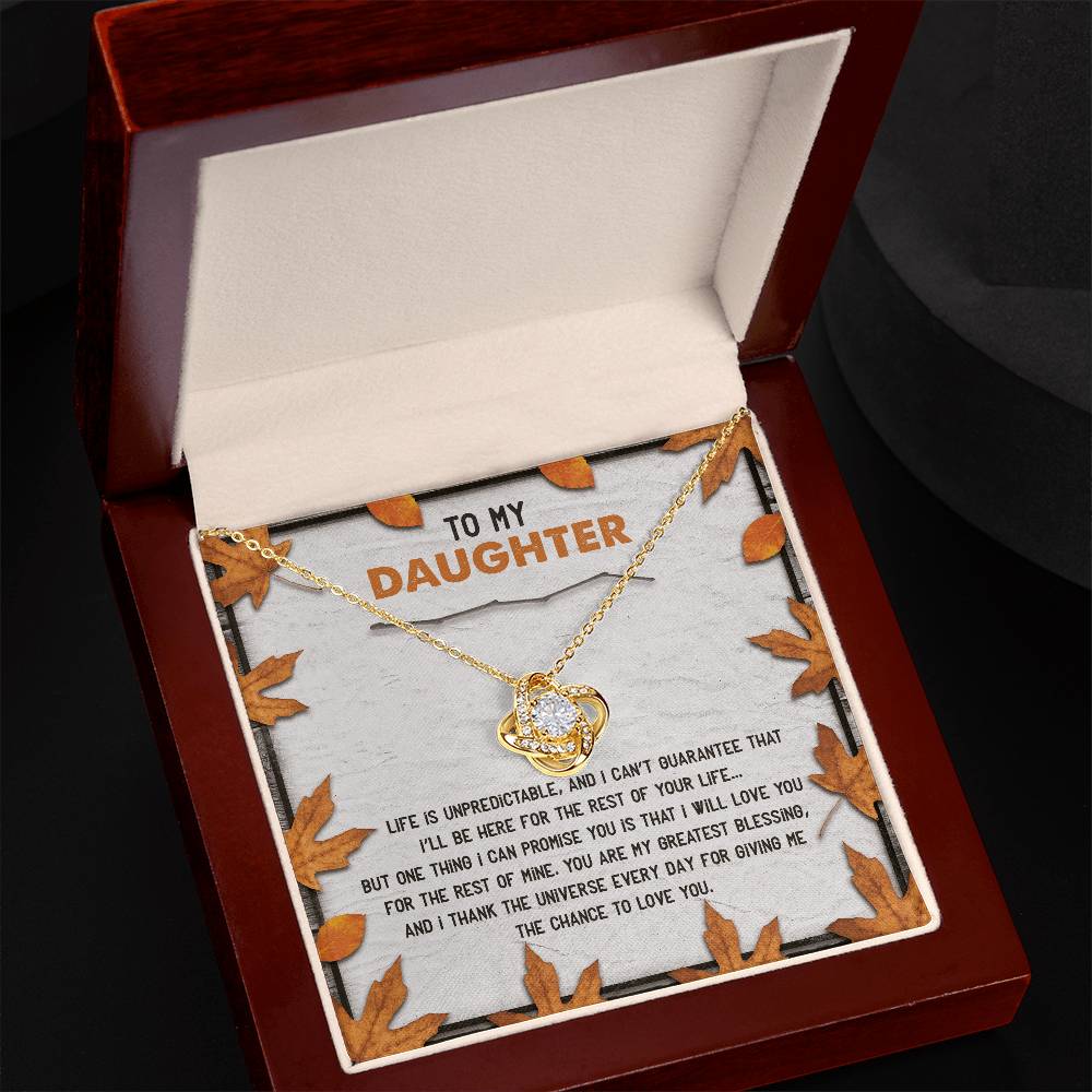 Daughter-My Greatest Blessing Necklace