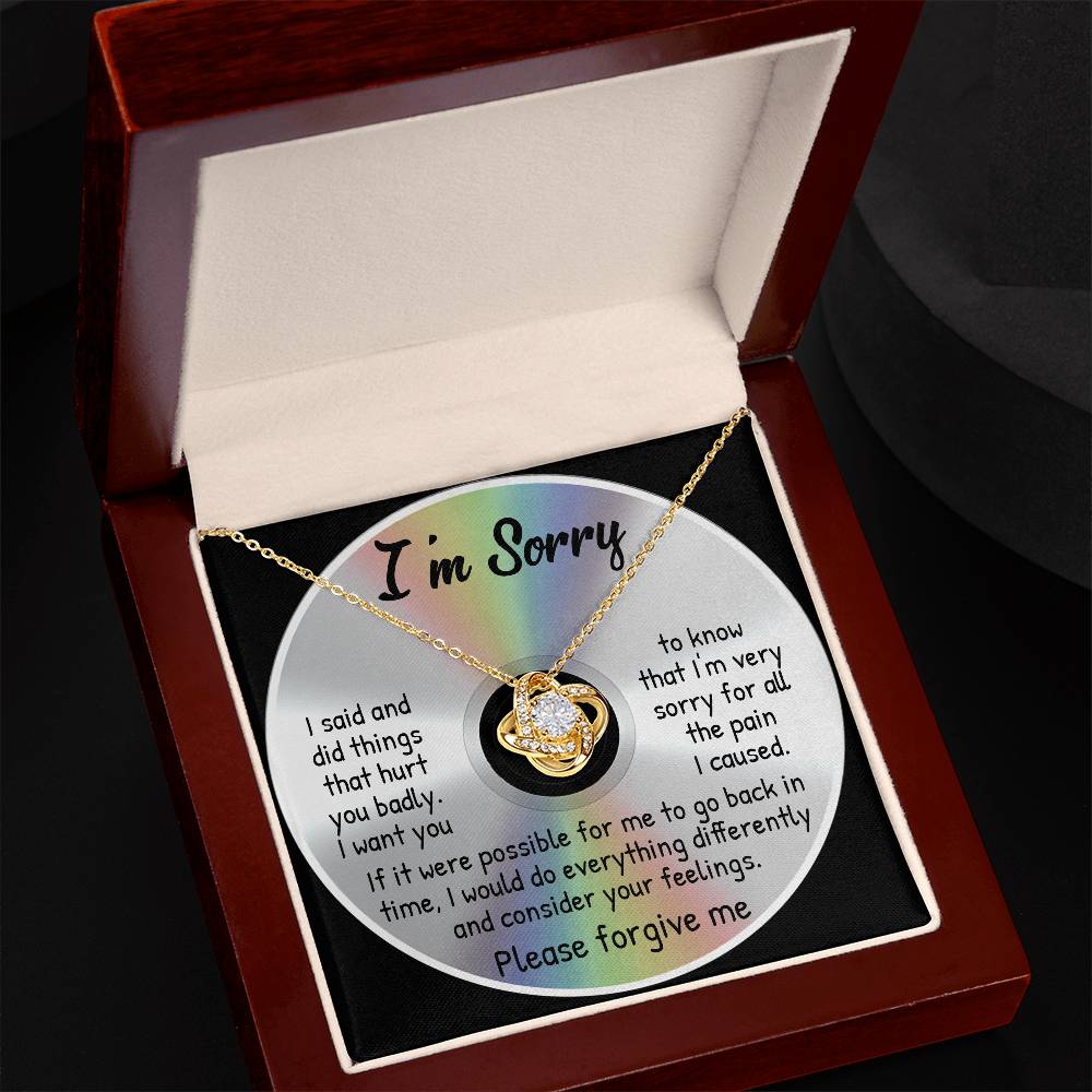 Sorry-Back In Time Necklace