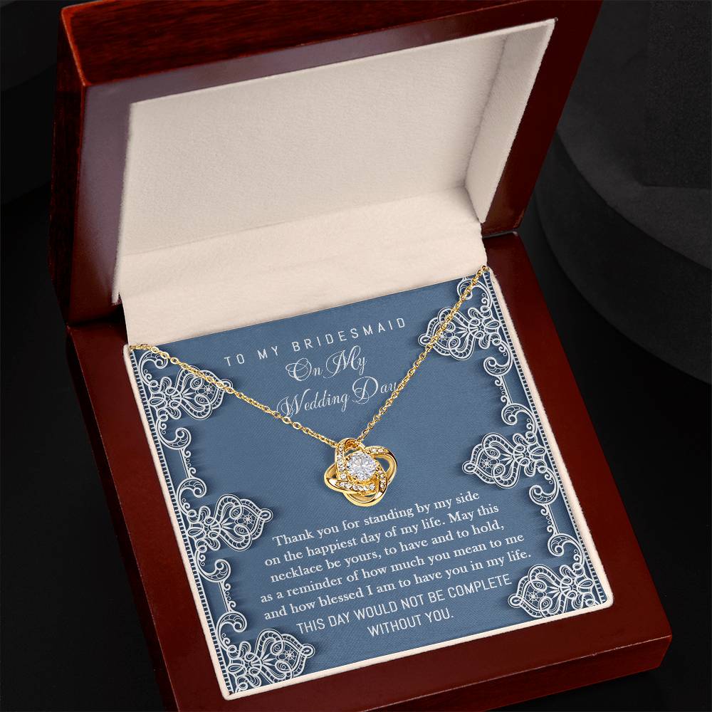 Bridesmaid-By My Side Necklace