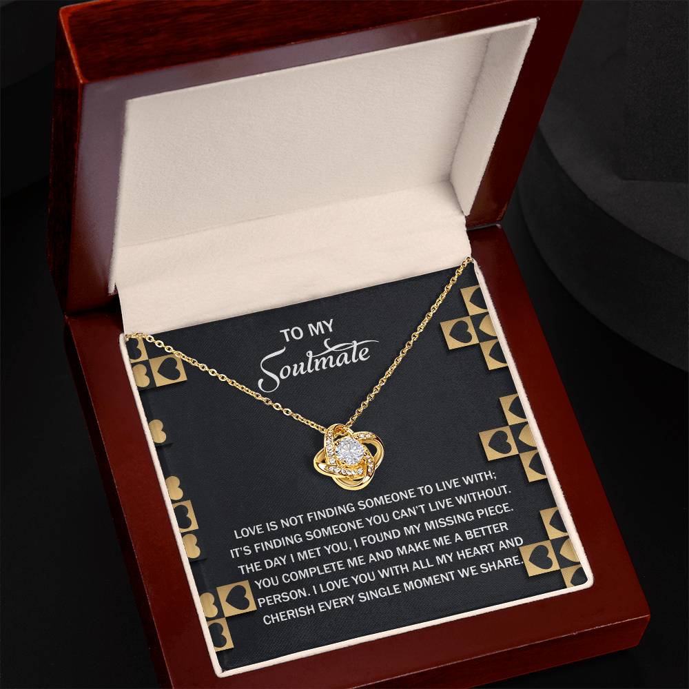 Soulmate-Missing Piece Necklace