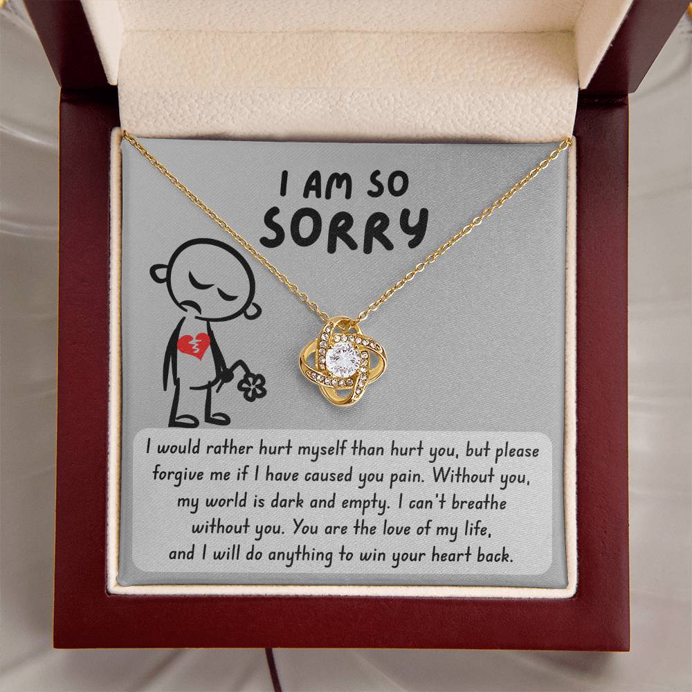 Sorry-Dark And Empty Necklace