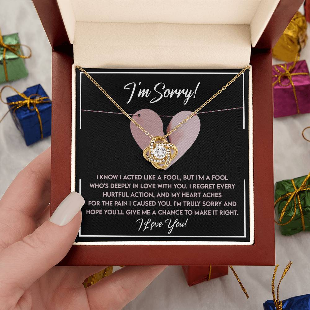 Sorry-Deeply In Love Necklace
