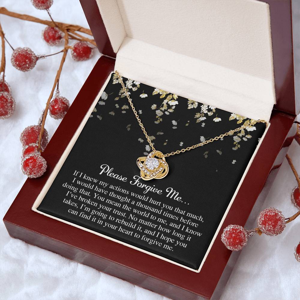 Sorry-Broken Your Trust Necklace