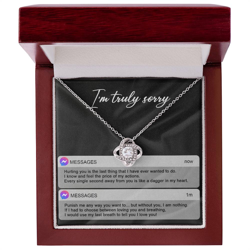 Sorry-Away From You Necklace