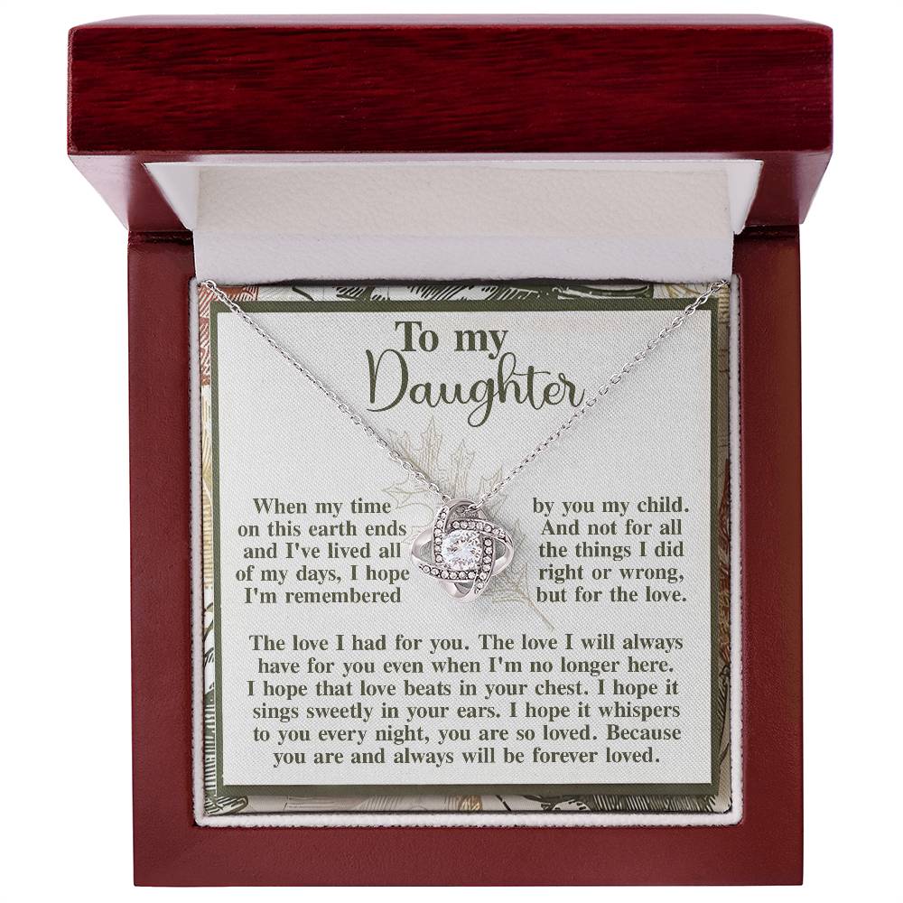 Daughter-In Your Ears Necklace