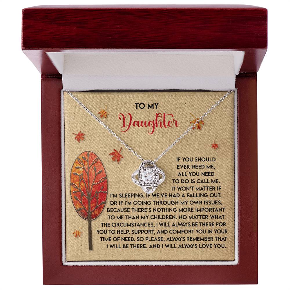 Daughter-Always Love You Necklace