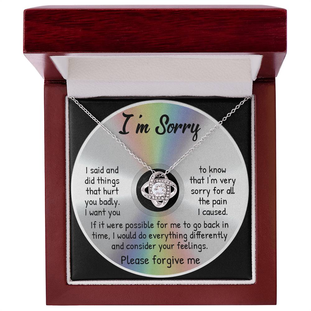 Sorry-Back In Time Necklace
