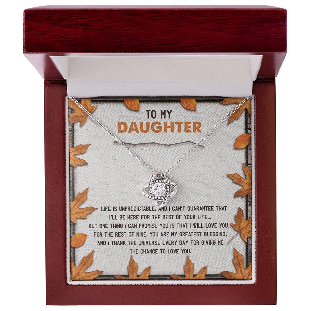 Daughter-My Greatest Blessing Necklace
