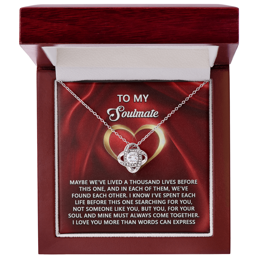 Soulmate-Your Soul Love Knot Necklace