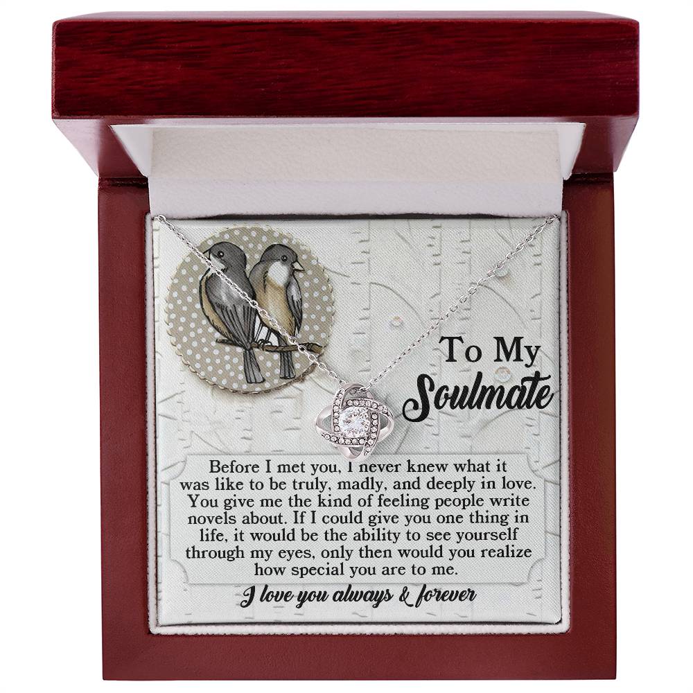 Soulmate-Write Novels Necklace