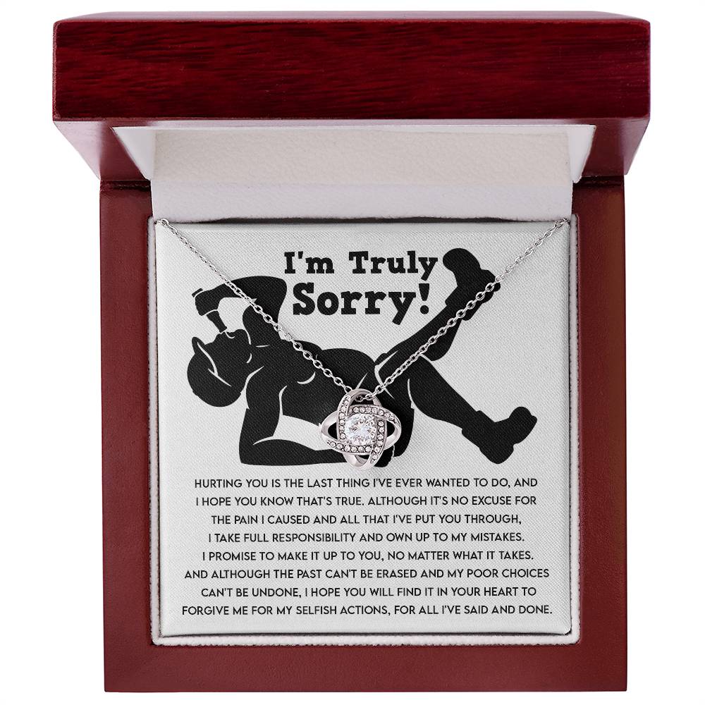 Sorry-Selfish Actions Necklace