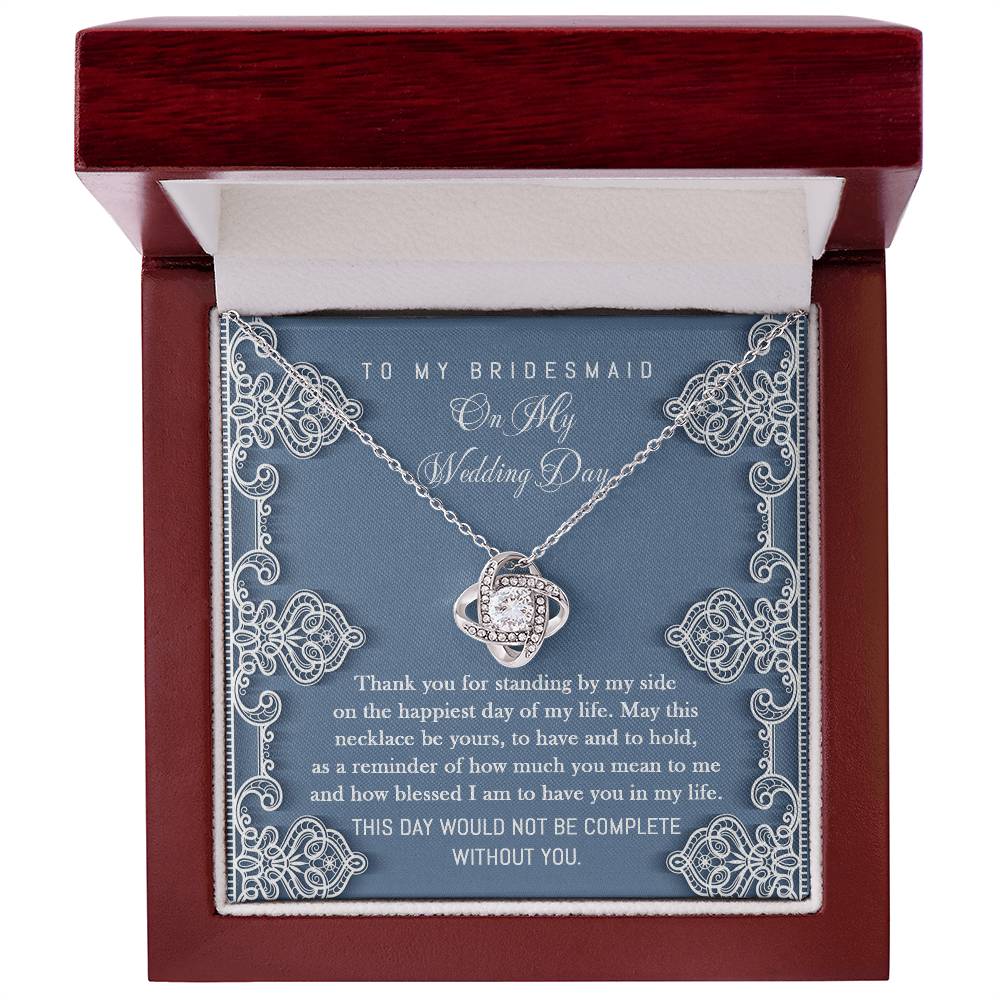 Bridesmaid-By My Side Necklace