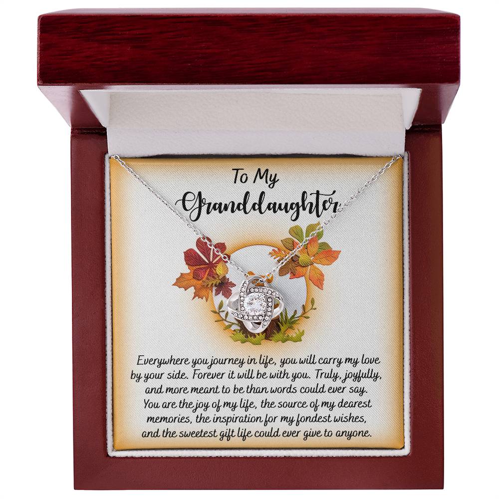Granddaughter-By Your Side Necklace