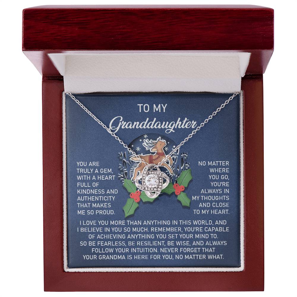 Granddaughter-Here For You Necklace