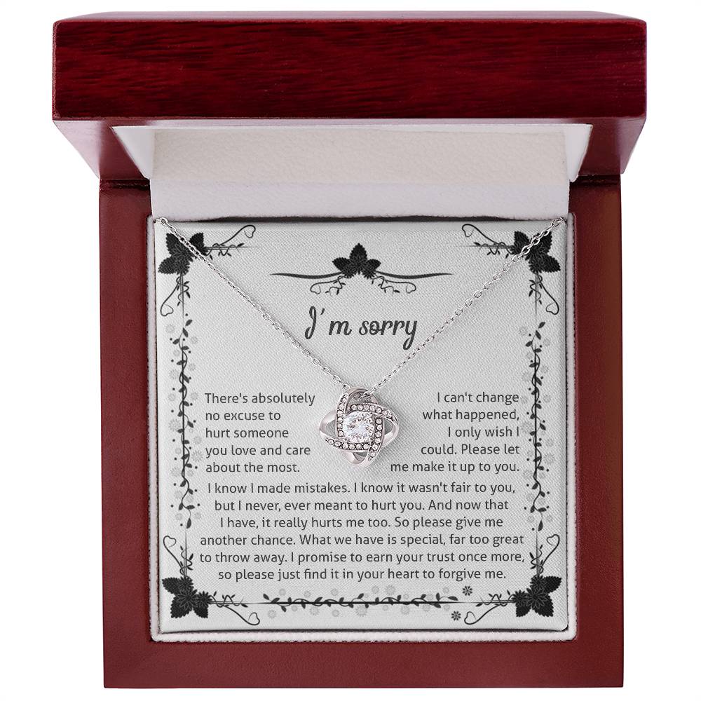 Sorry-No Excuse Necklace