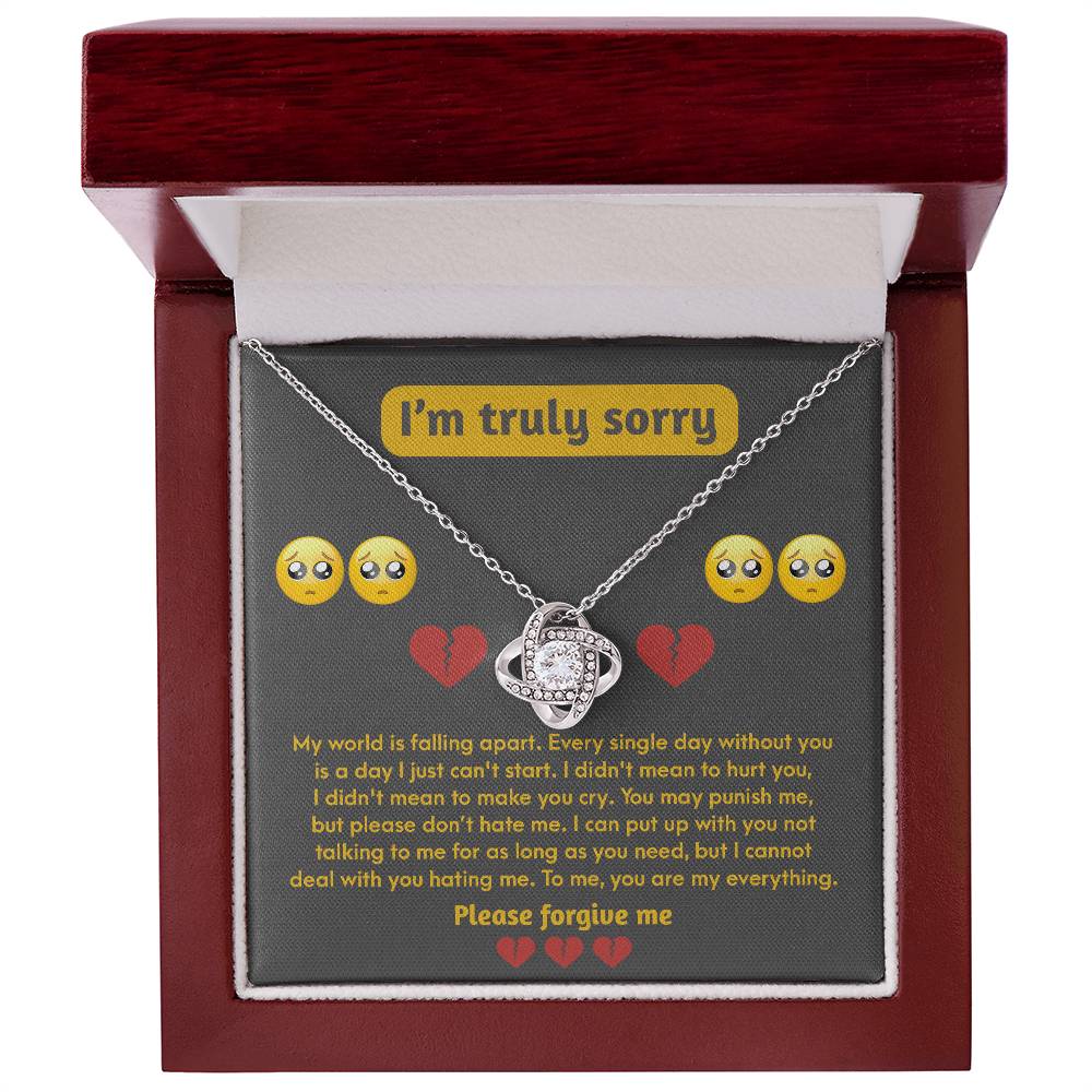 Sorry-Make You Cry Necklace