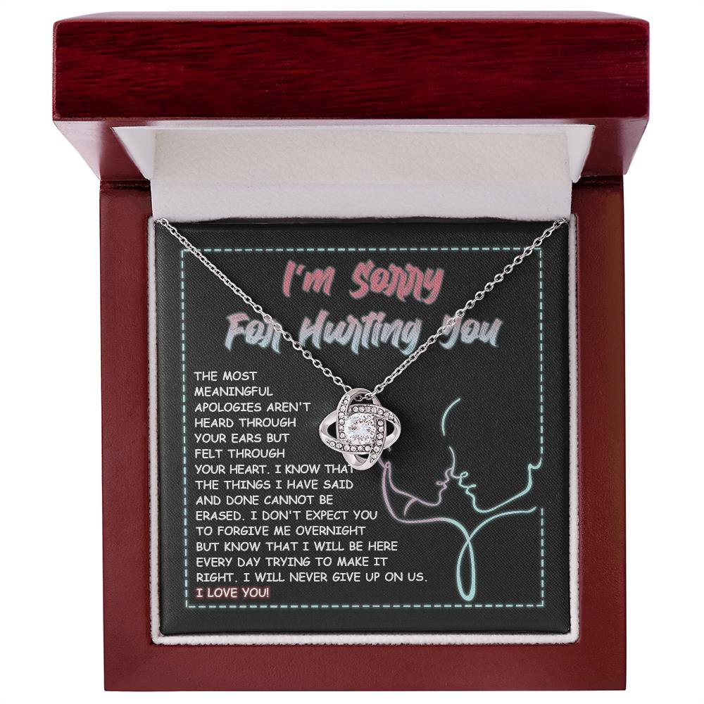 Sorry- Never Give Up - Necklace