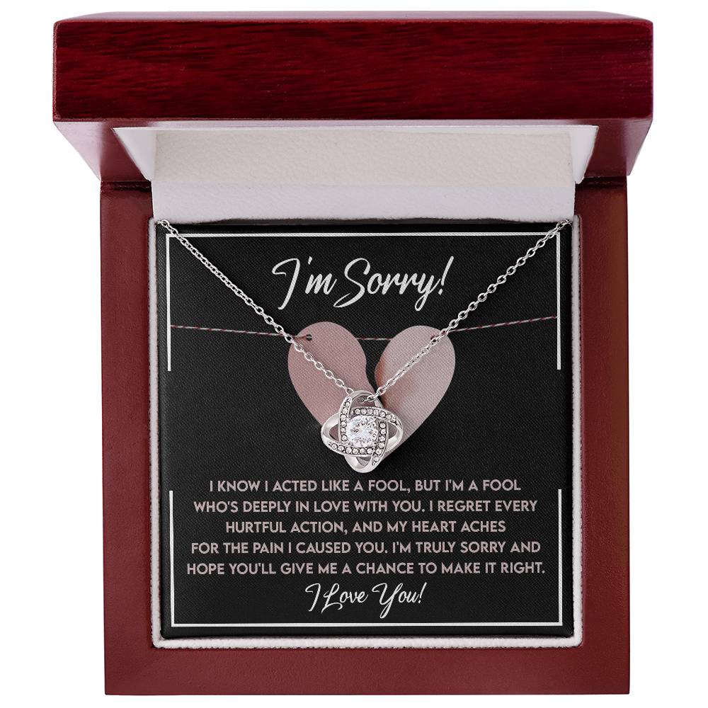Sorry-Deeply In Love Necklace