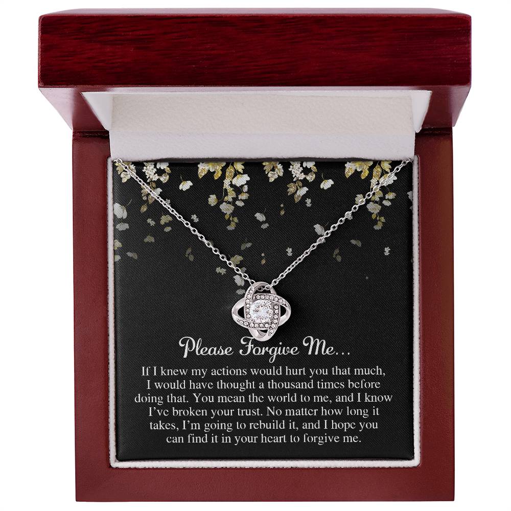Sorry-Broken Your Trust Necklace