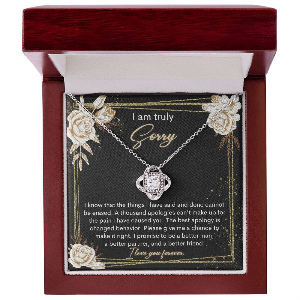 Sorry-Cannot Be Erased Necklace