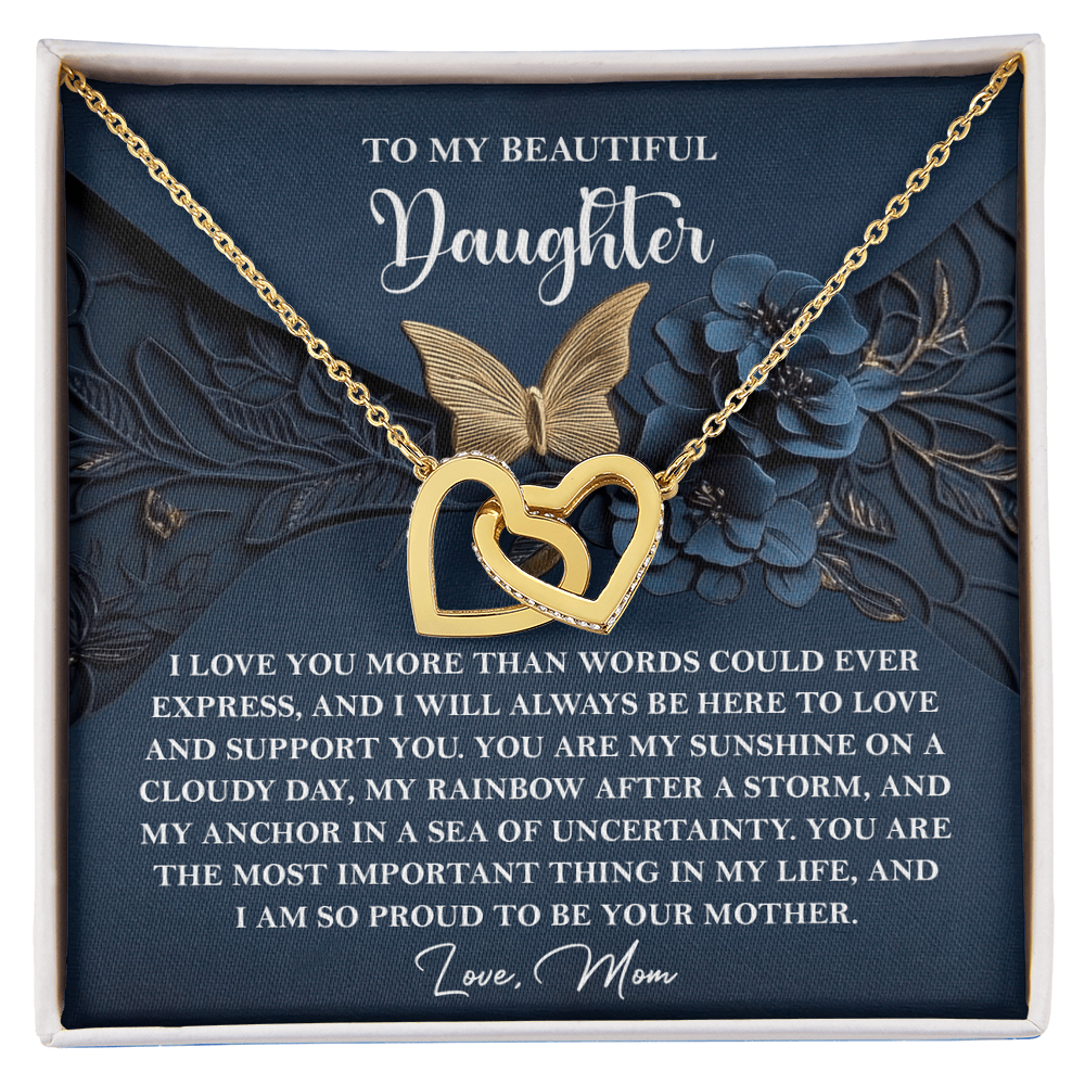 Daughter, Best Gift In My Life Necklace - Treasure Gift