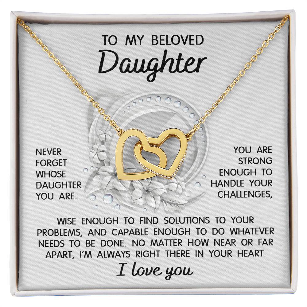 Daughter-Always Right There Necklace