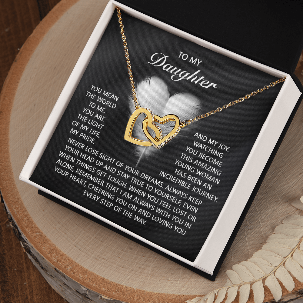 Daughter, Always In Your Heart Necklace - Keepsake Gift