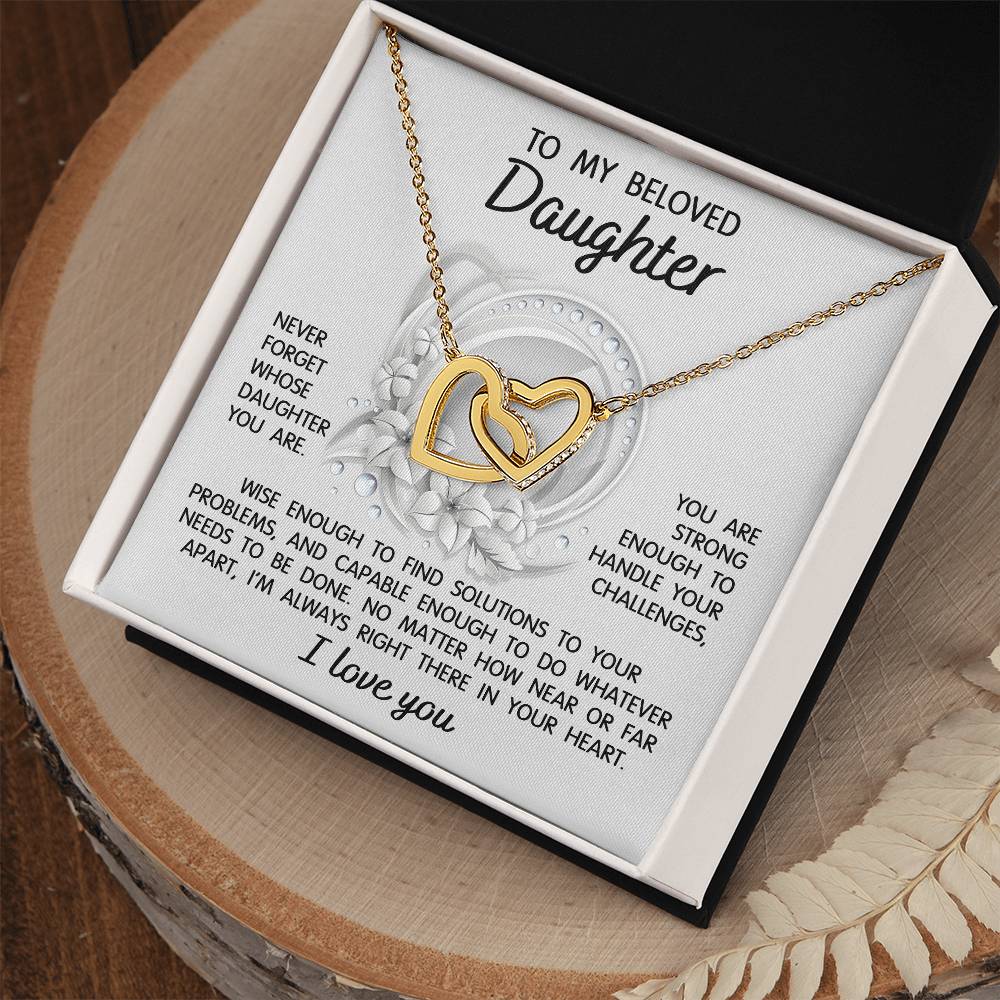 Daughter-Always Right There Necklace