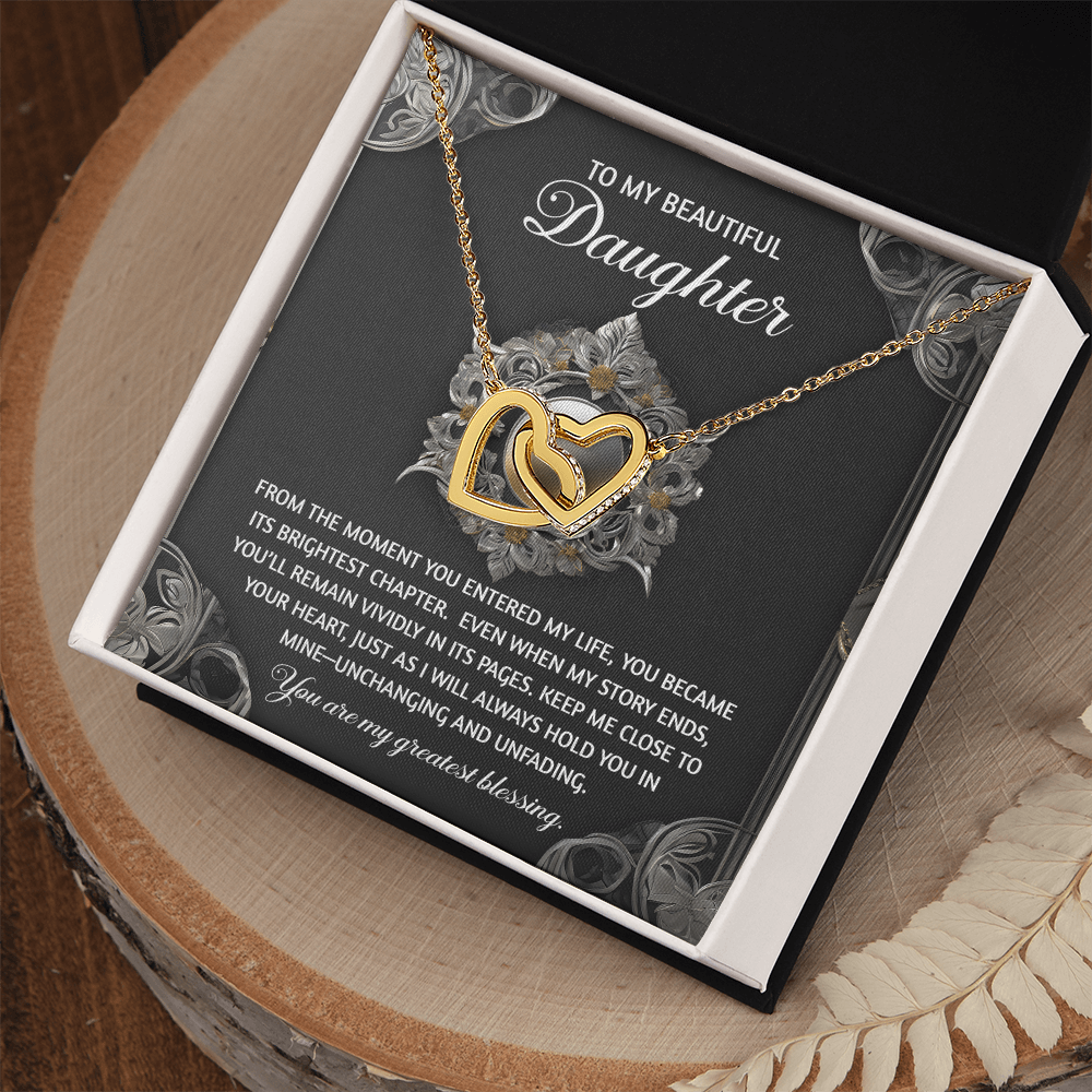 Daughter, My Greatest Blessing Necklace - Cherished Gift