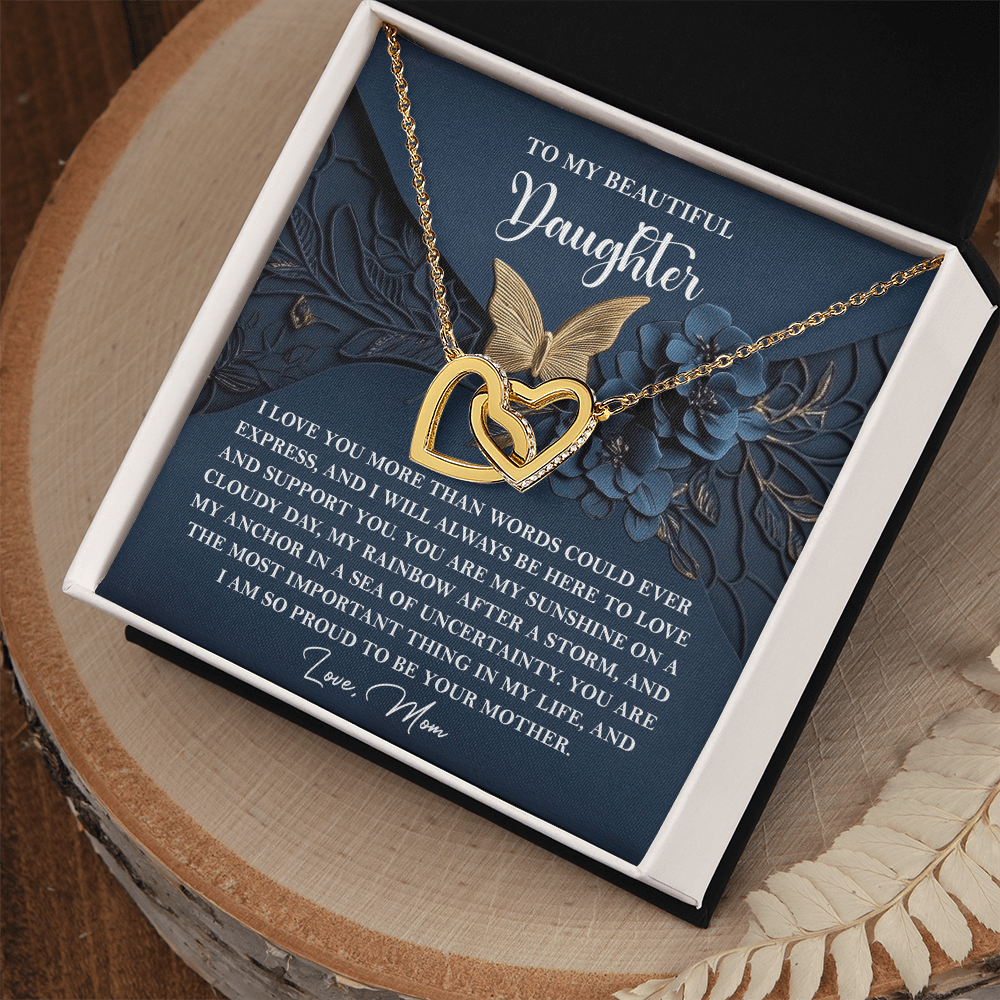 Daughter, Best Gift In My Life Necklace - Treasure Gift
