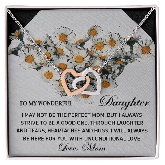 Daughter, My Unconditional Love Necklace - Gift