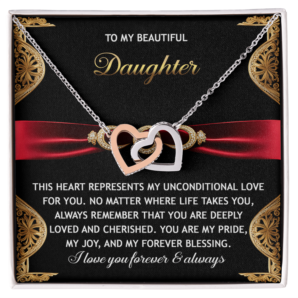 Daughter, My Endless Love For You Necklace - Gift