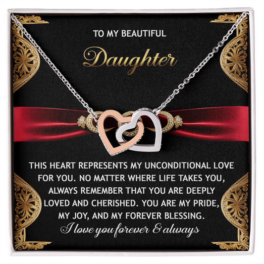 Daughter, My Endless Love For You Necklace - Gift