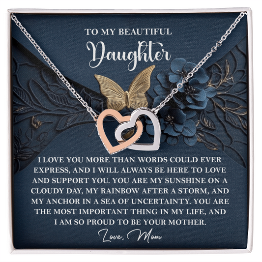Daughter, Best Gift In My Life Necklace - Treasure Gift