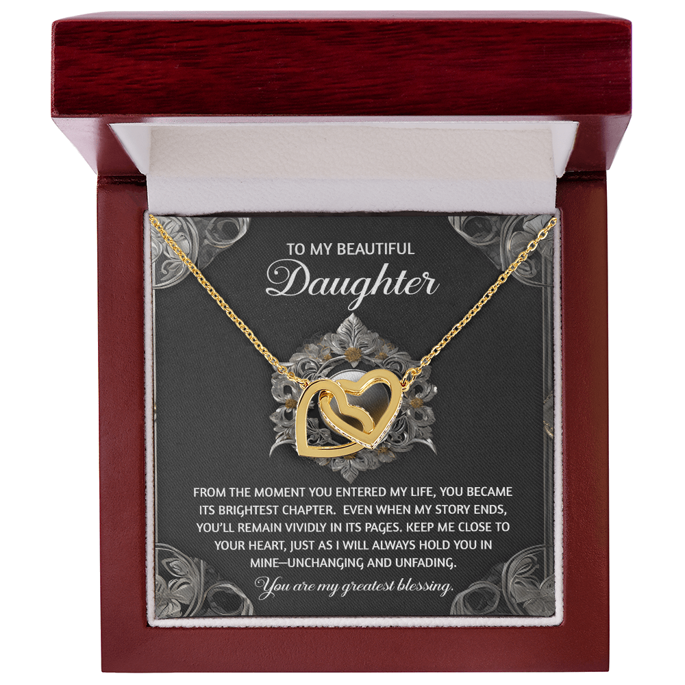 Daughter, My Greatest Blessing Necklace - Cherished Gift