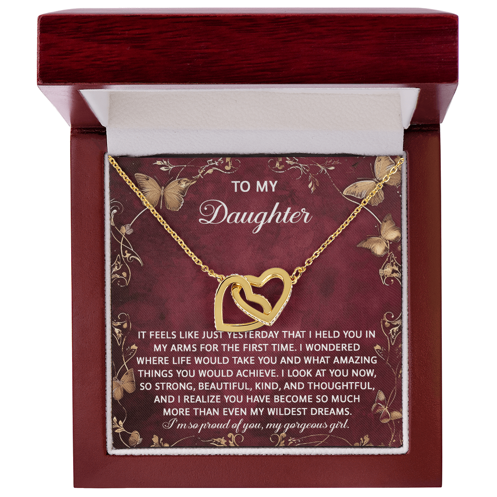 Daughter, Beyond My Wildest Dreams Necklace - Gift