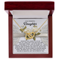 Daughter, Follow Your Heart Necklace - Gift of Guidance
