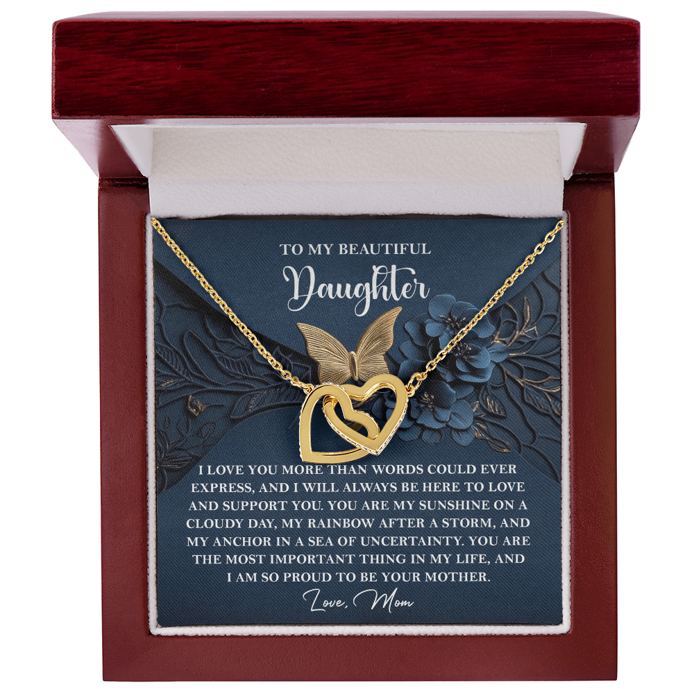 Daughter, Best Gift In My Life Necklace - Treasure Gift
