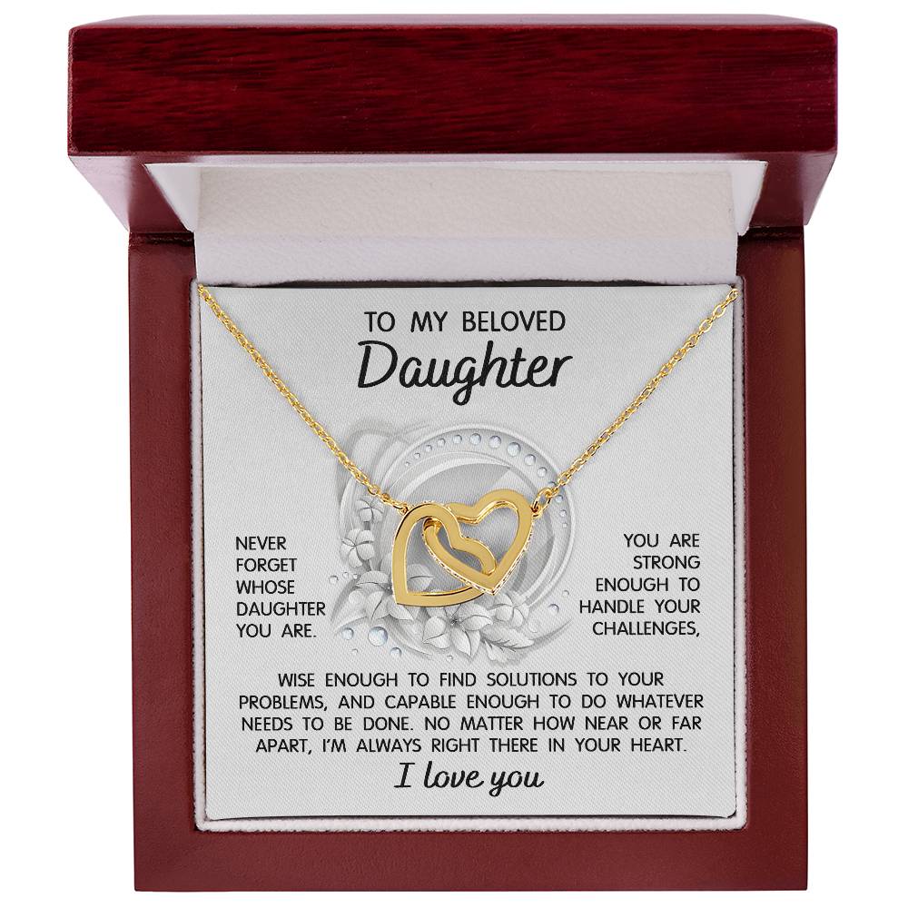 Daughter-Always Right There Necklace