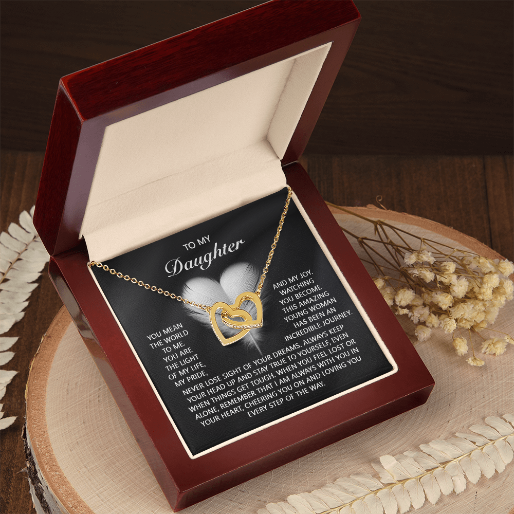 Daughter, Always In Your Heart Necklace - Keepsake Gift