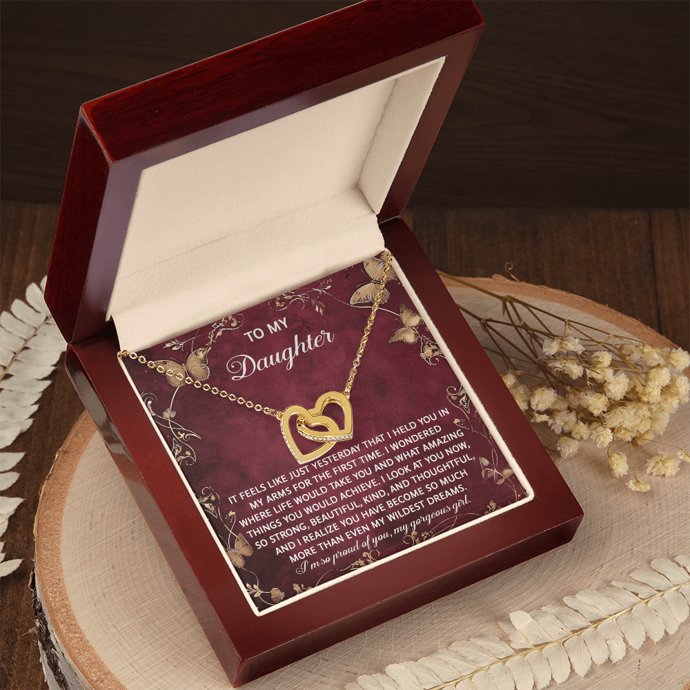 Daughter, Beyond My Wildest Dreams Necklace - Gift