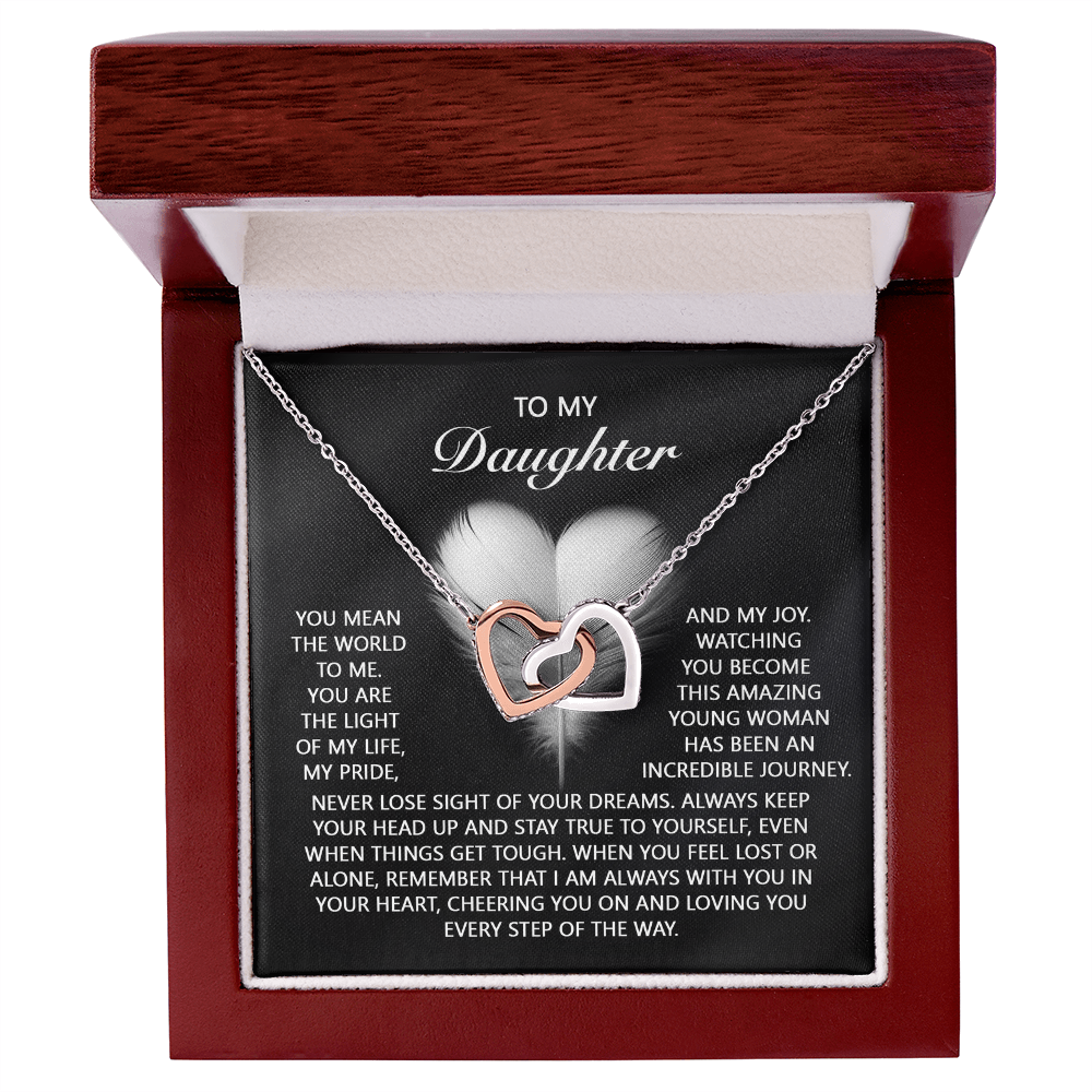 Daughter, Always In Your Heart Necklace - Keepsake Gift