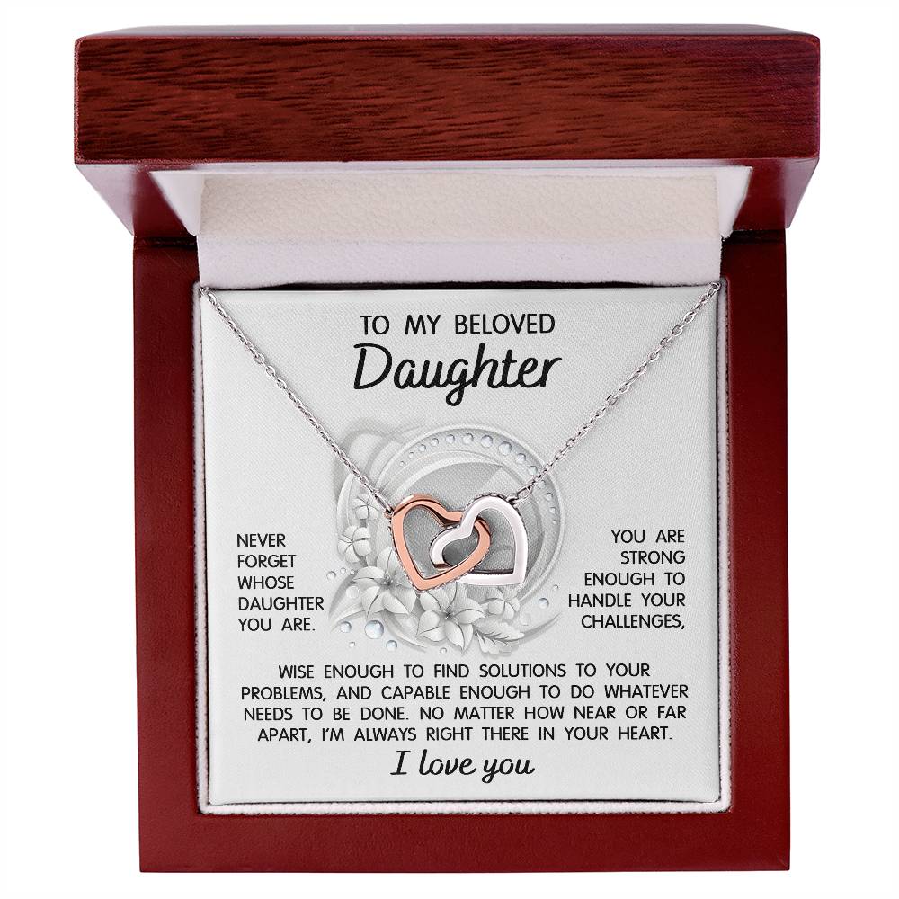 Daughter-Always Right There Necklace