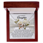 Daughter, Follow Your Heart Necklace - Gift of Guidance